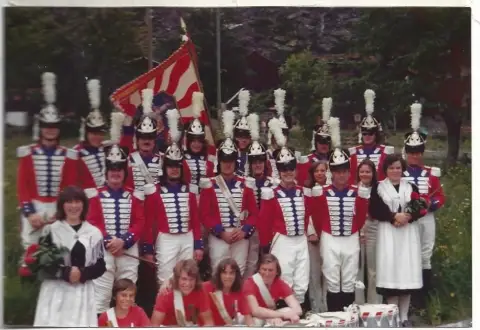Uniformeinweihung TPV Zeneggen 1975, Foto 3