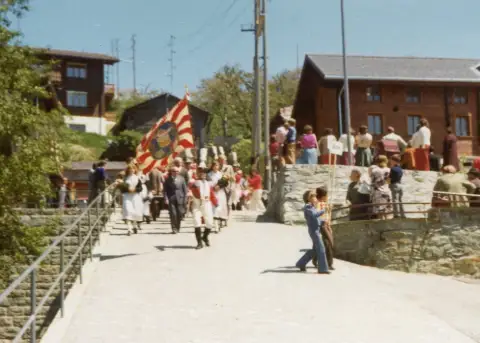 Uniformeinweihung 1976, Foto 1