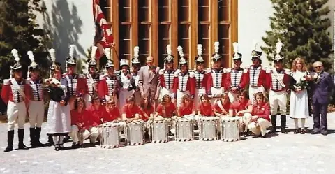 Uniformeinweihung 1976, Foto 5