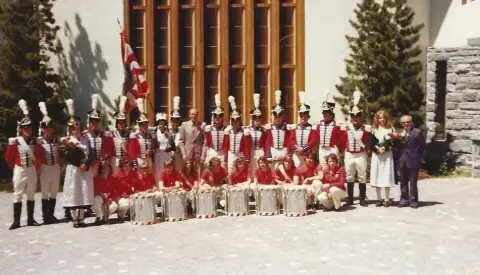 Uniformeinweihung 1976, Foto 6