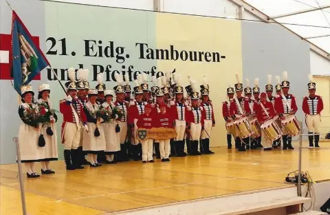 Eidgenössisches Tambouren- und Pfeiferfest in Gossau 1994, Foto 3