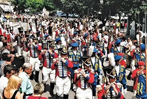Eidgenössisches Tambouren- und Pfeiferfest in Siders 2002, Foto 5