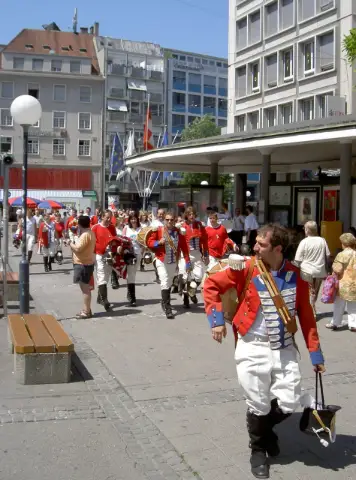 Eidgenössisches Tambouren- und Pfeiferfest in Basel 2006, Foto 2