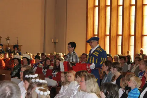 Fahnenweihe an Fronleichnam 2012, Foto 12