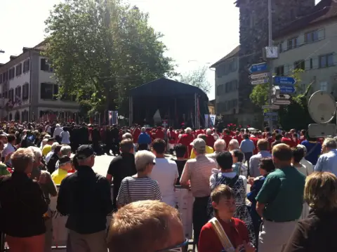Eidgenössisches Tambouren- und Pfeiferfest in Frauenfeld 2014, Foto 1