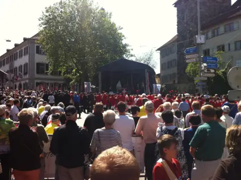 Eidgenössisches Tambouren- und Pfeiferfest in Frauenfeld 2014, Foto 2