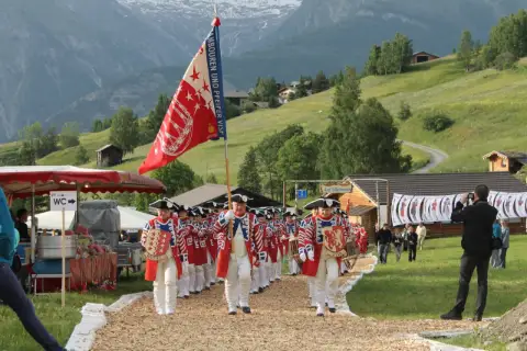 Oberwalliser Tambouren- und Pfeiferfest in Bürchen 2015, Freitag, Konzerte, Foto 8