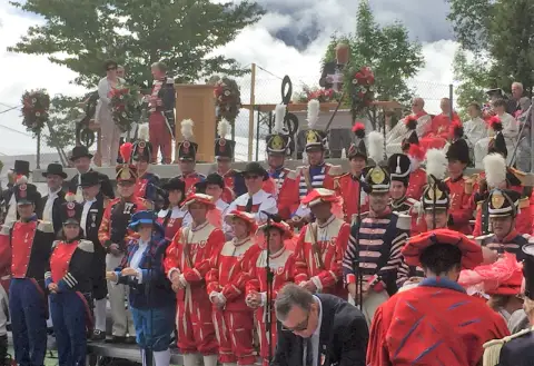 Oberwalliser Tambouren- und Pfeiferfest in Guttet 2017, Foto 5
