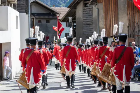 Bezirksfest in Niedergesteln 2022, Foto 14