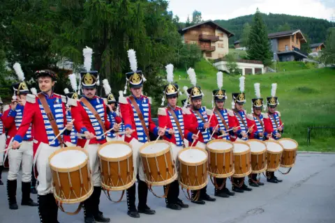 Oberwalliser Tambouren- und Pfeiferfest in Stalden 2022, Foto 27