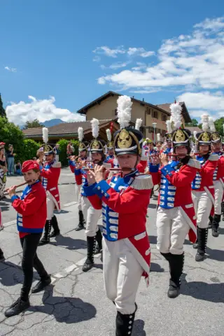 Eidgenössisches Tambouren- und Pfeiferfest in Savièse 2023, Foto 5