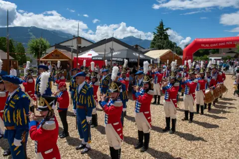 Eidgenössisches Tambouren- und Pfeiferfest in Savièse 2023, Foto 9