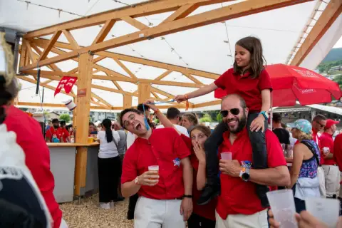 Eidgenössisches Tambouren- und Pfeiferfest in Savièse 2023, Foto 26