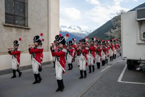 Neuinstrumentierung und Fahnenweihe in Zeneggen 2023, Foto 11