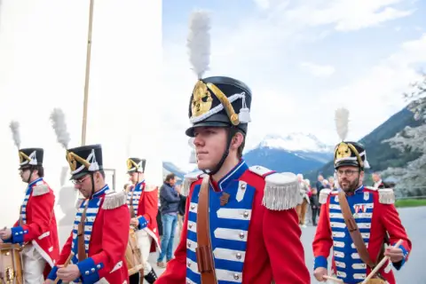 Neuinstrumentierung und Fahnenweihe in Zeneggen 2023, Foto 14