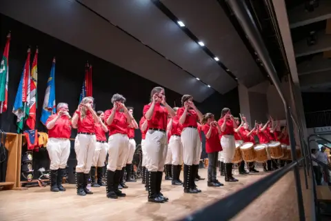 Neuinstrumentierung und Fahnenweihe in Zeneggen 2023, Foto 25