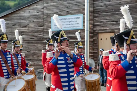 Oberwalliser Tambouren- und Pfeiferfest in Naters 2023, Foto 3