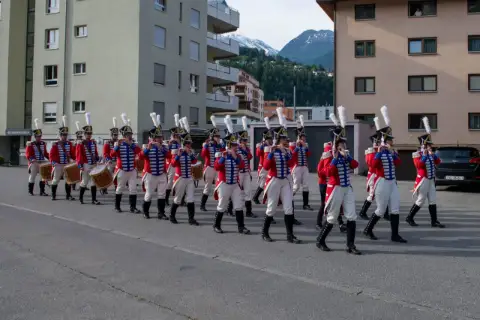 Oberwalliser Tambouren- und Pfeiferfest in Naters 2023, Foto 4