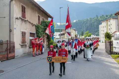 Oberwalliser Tambouren- und Pfeiferfest in Naters 2023, Foto 5