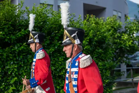 Oberwalliser Tambouren- und Pfeiferfest in Naters 2023, Foto 8