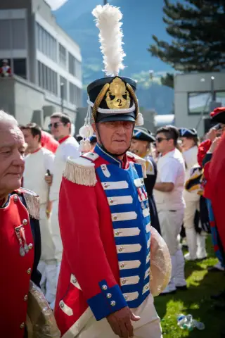 Oberwalliser Tambouren- und Pfeiferfest in Naters 2023, Foto 11