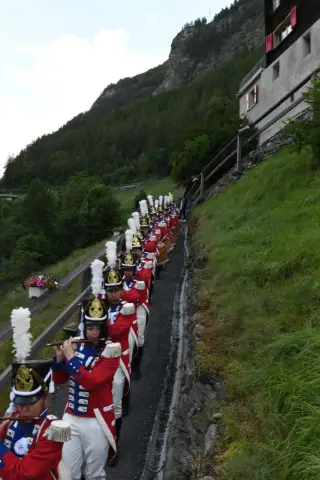 Oberwalliser Tambouren- und Pfeiferfest in Eisten 2024, Foto 3