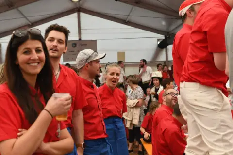 Oberwalliser Tambouren- und Pfeiferfest in Eisten 2024, Foto 6
