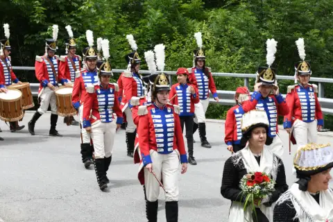 Oberwalliser Tambouren- und Pfeiferfest in Eisten 2024, Foto 8